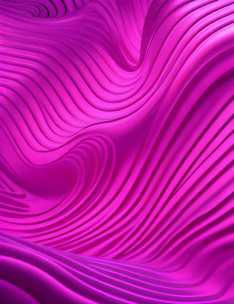 Digital wallpaper abstract background pink glowing neon lines and curves