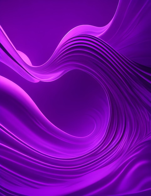 Digital wallpaper abstract background purple glowing neon lines and curves