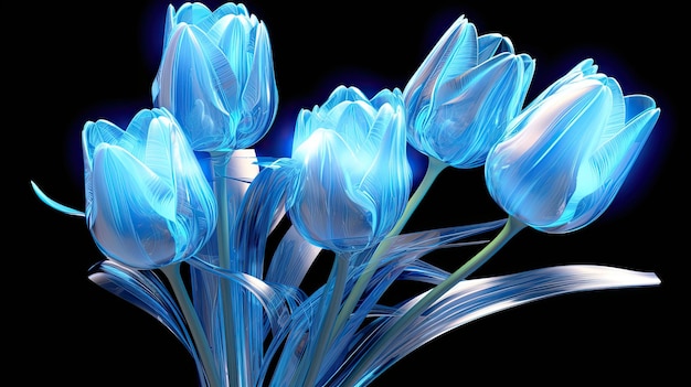 Foto fiore bianco digitale