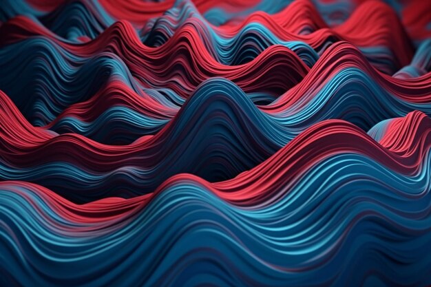 Digitale abstracte kleurrijke achtergrond AI gegenereerd