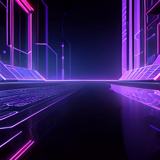Digitale Cyberspace en data netwerkverbindingen achtergrond