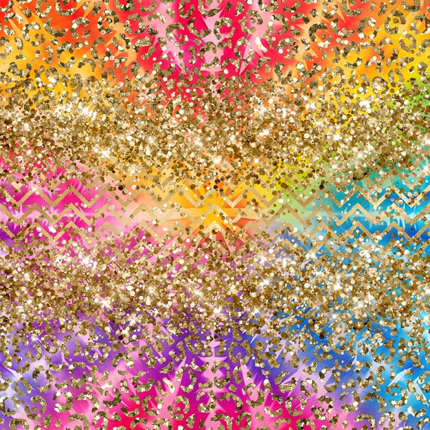 Foto digitale papier naadloos patroon glitter achtergrond