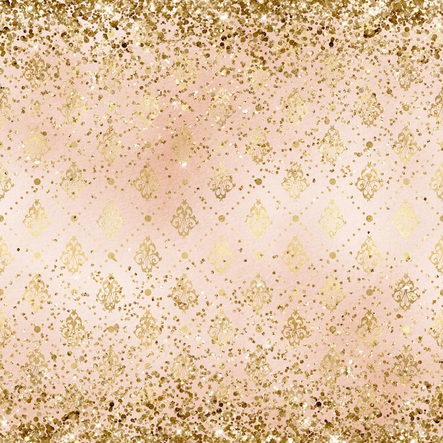 Foto digitale papier naadloze patroon glitter achtergrond