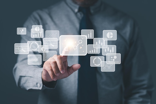 digitization and digitalization of business processes and data optimize and automate operations customer service management internet and cloud computing digital transformation technology strategy