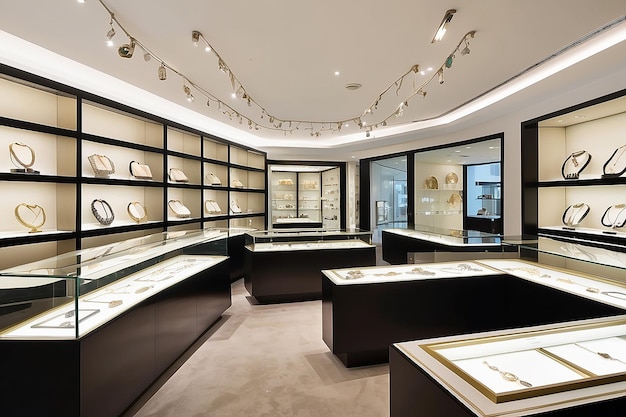 Photo dimond jewlry store showroom