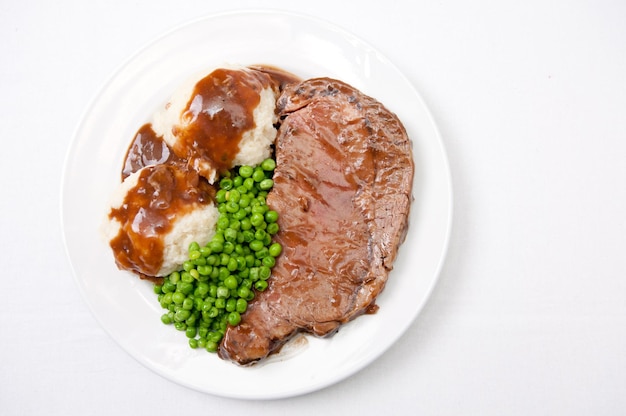 Diner style roast beef