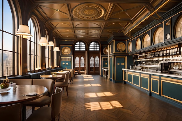 The dining room at the hotel de la ferrat