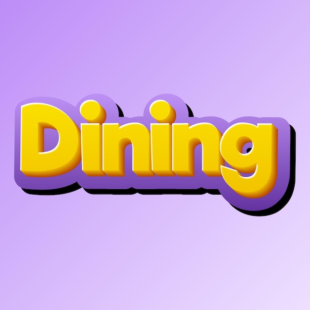 Dining text effect gold jpg attractive background card photo