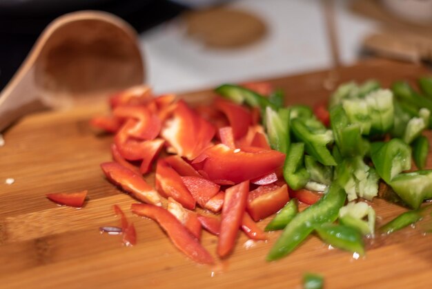 Dinner for family gatherings Chinese ingredients in preparation