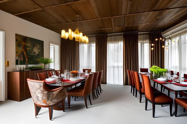 Photo dinner room interior design on a budget tips for creating a beautiful space