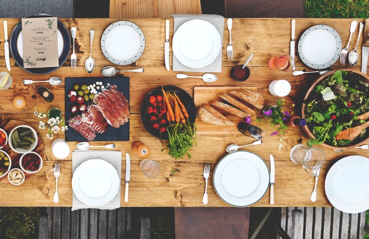 Photo dinner table