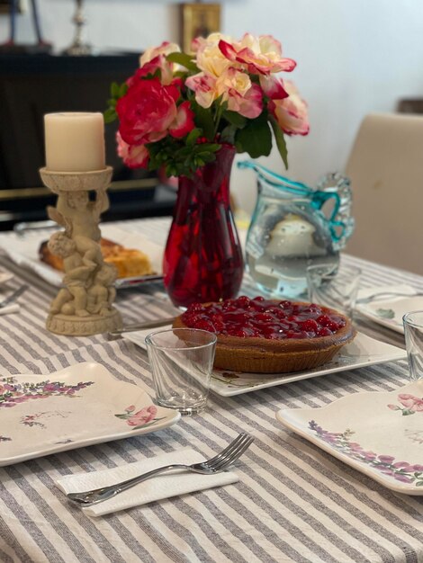 Foto orario della cena.