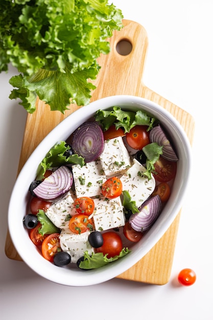 Cena con feta greca al forno