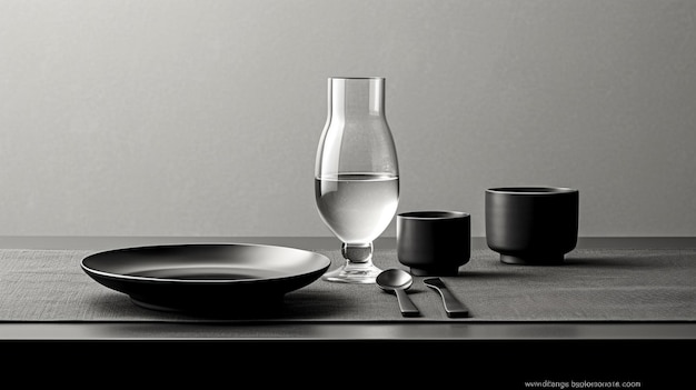dinnerwareHD 8K wallpaper Stock Photographic Image