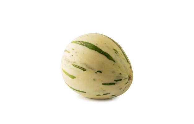 Dino melon on a white isolated background