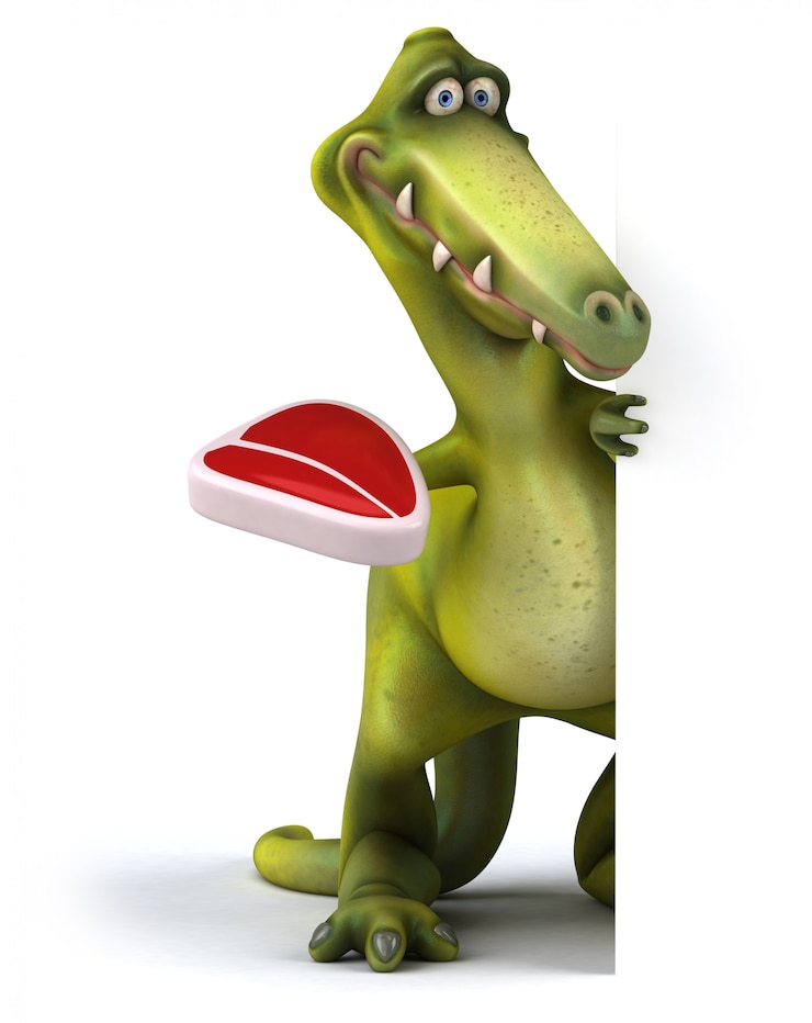 Foto dinosaur animatie