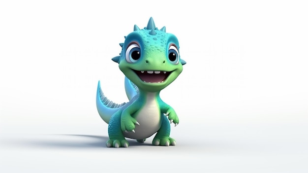 Изображения динозавров для детей ai HD съемный белый фон