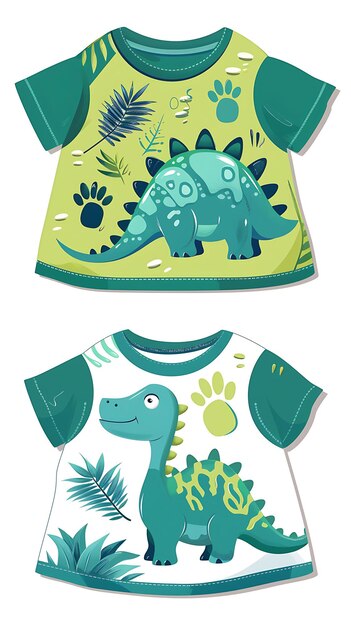 a dinosaur and its shirt from the movie