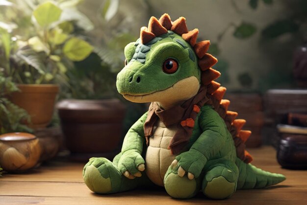 Dinosaur plush toy