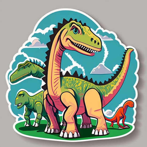 dinosaur stickers