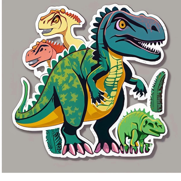 dinosaur stickers