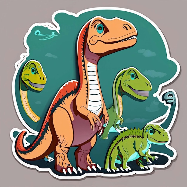 dinosaurus-stickers