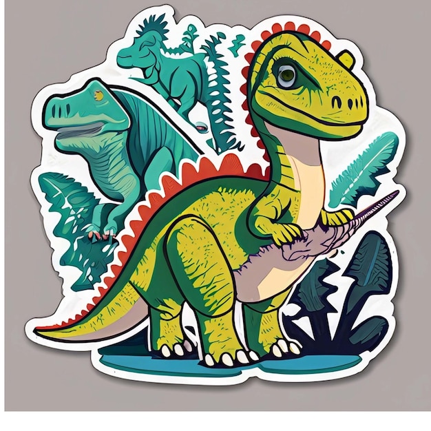 dinosaurus-stickers