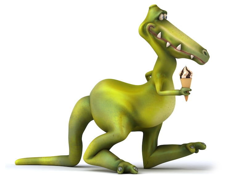 Foto dinosaurus
