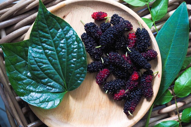 Photo directly above shot of berries on table