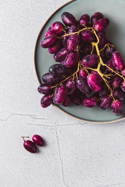 Photo directly above shot of berry fruits on table