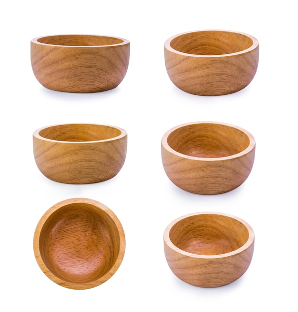 Photo directly above shot of bowls against white background