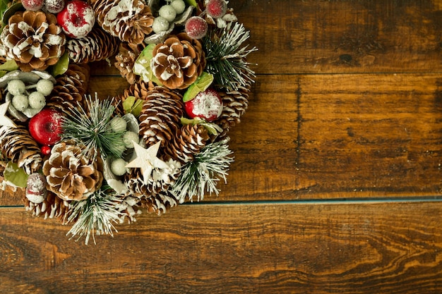 Photo directly above shot of christmas decoration on table