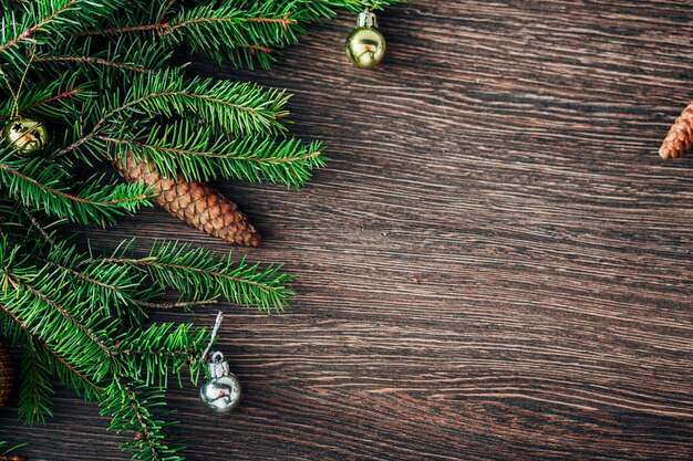 Photo directly above shot of christmas decorations on table