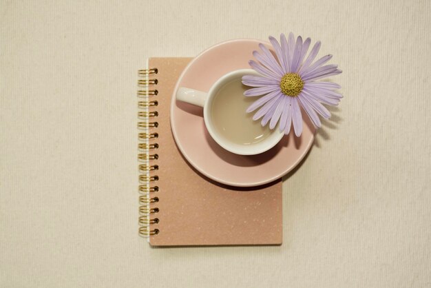 Photo directly above shot of coffee on table