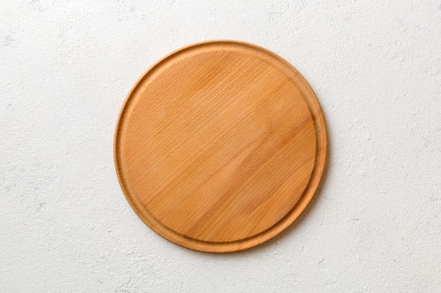 Directly above shot of empty plate on table