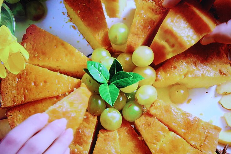 Photo 皿の中の食料の直接上のショット