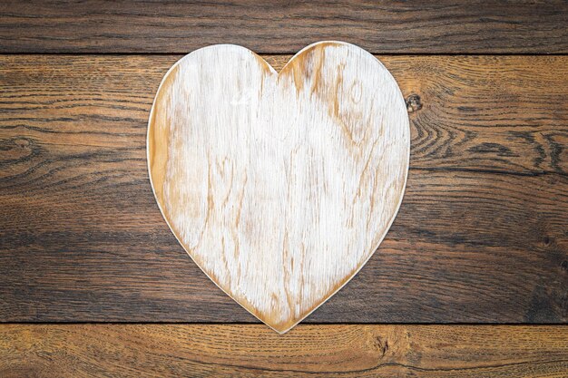 Directly above shot of heart shape on table