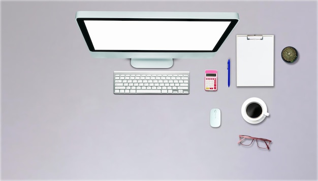 directly above shot of laptop on table