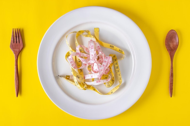 Directly above shot of meal served on table