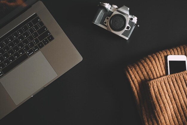 Photo directly above shot of objects on table