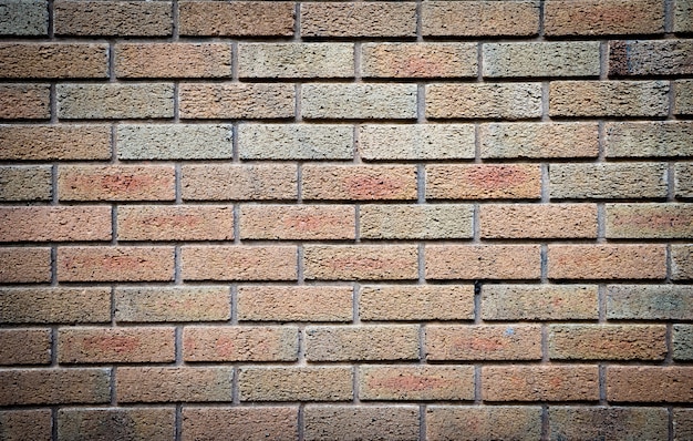 Foto fondo bianco & grigio grungy di struttura del muro di mattoni sporco