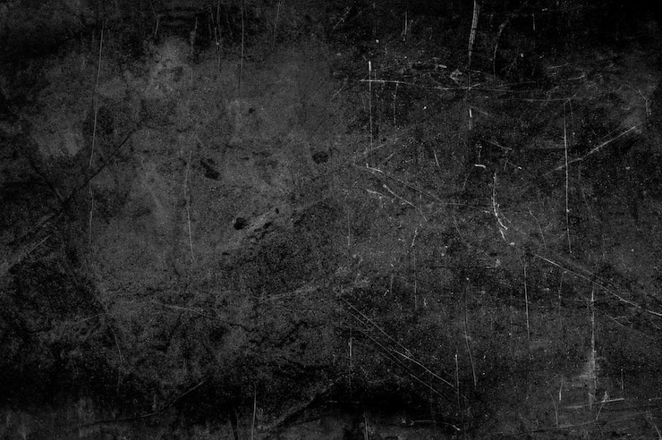 Photo dirty stone surface covered with scratches monochrome tonality