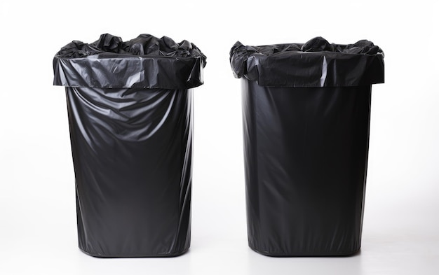 Photo discard bin isolated on transparent background