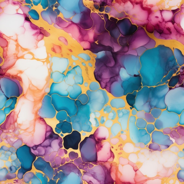 Discover the Creative Potential of Alcohol Ink AI Generated