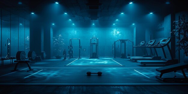 Photo discover the glassenclosed workout room