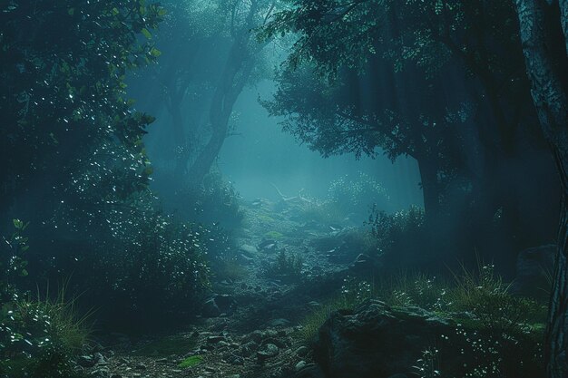 Discover the hidden depths of the forest veiled by generative ai