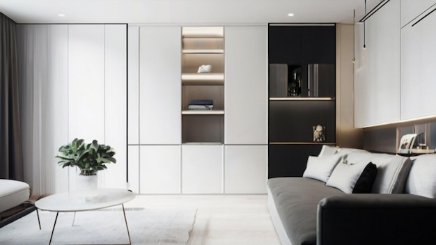 Discover the perfect balance of simplicity and sophistication in this apartment