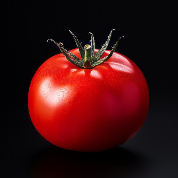 Foto scoprite il radioso pomodoro rosso appena raccolto e pronto a migliorare la vostra salute