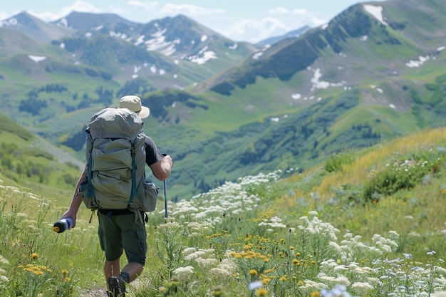 Discover the splendor of mountain ecosystems with generative ai