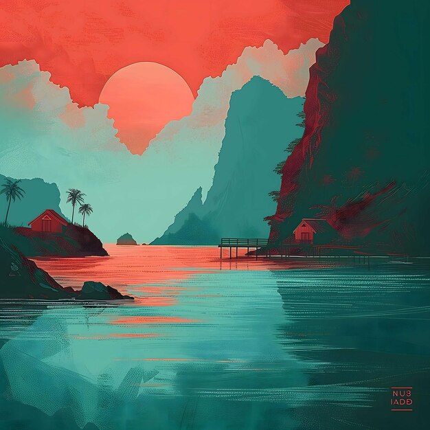 Discover Stunning Poster Art Inspired by Fictional Landscapes and Massurrealism